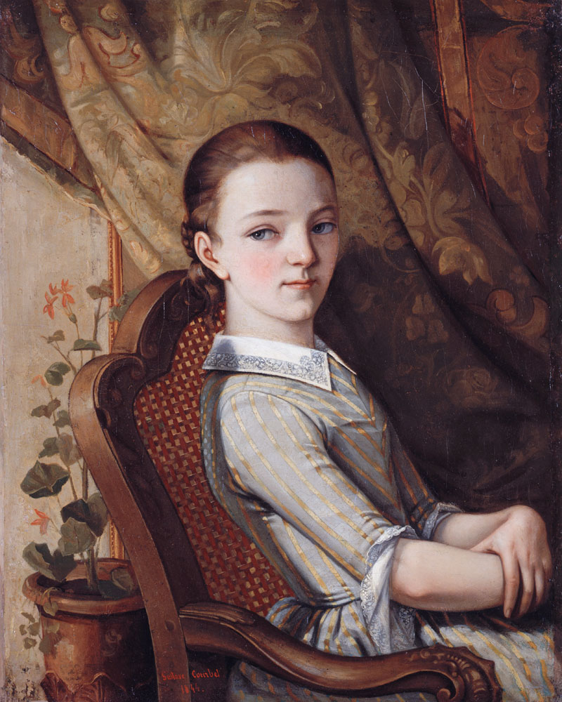 Gustave Courbet, Portrait de Juliette Courbet