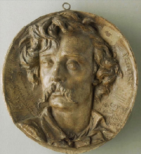 Jean-Baptiste Carpeaux, médaillon de Giacomotti