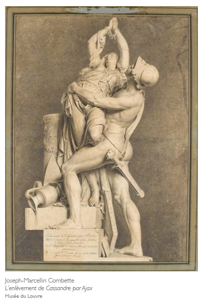 Joseph-Marcellin Combette, enlèvement de Cassandre par Ajax, musée du Louvre