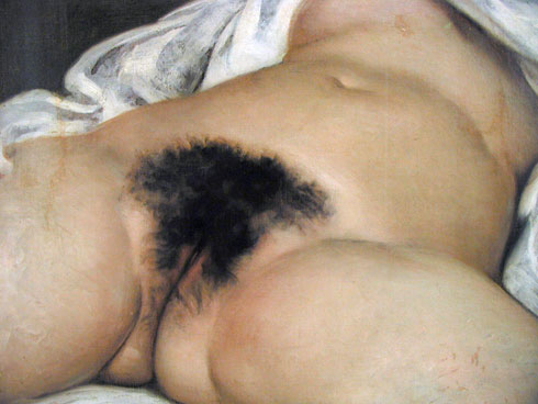 De Artibus Sequanis, Gustave courbet, L'Origine du monde