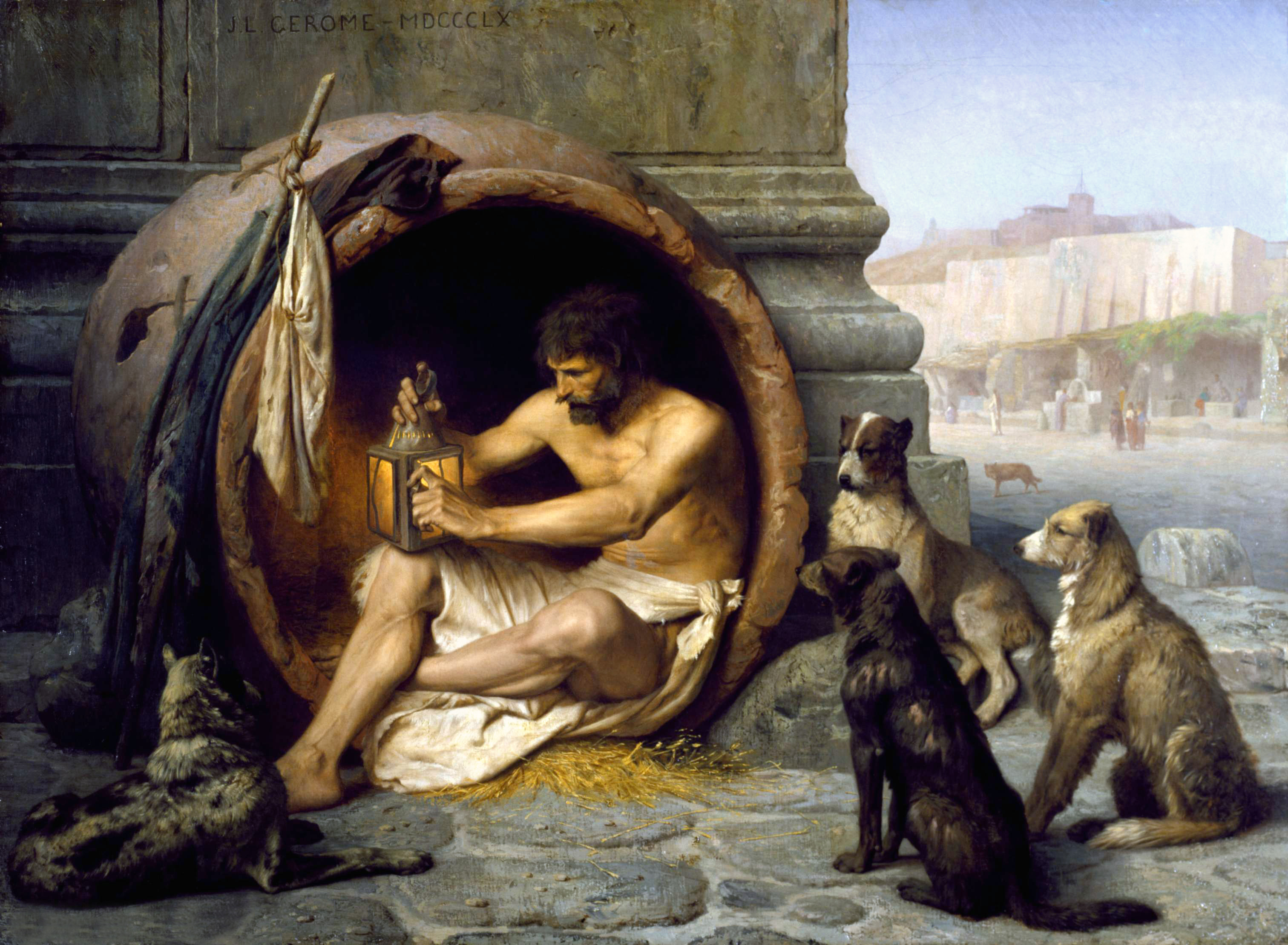 Jean-Léon Gérôme, Diogene