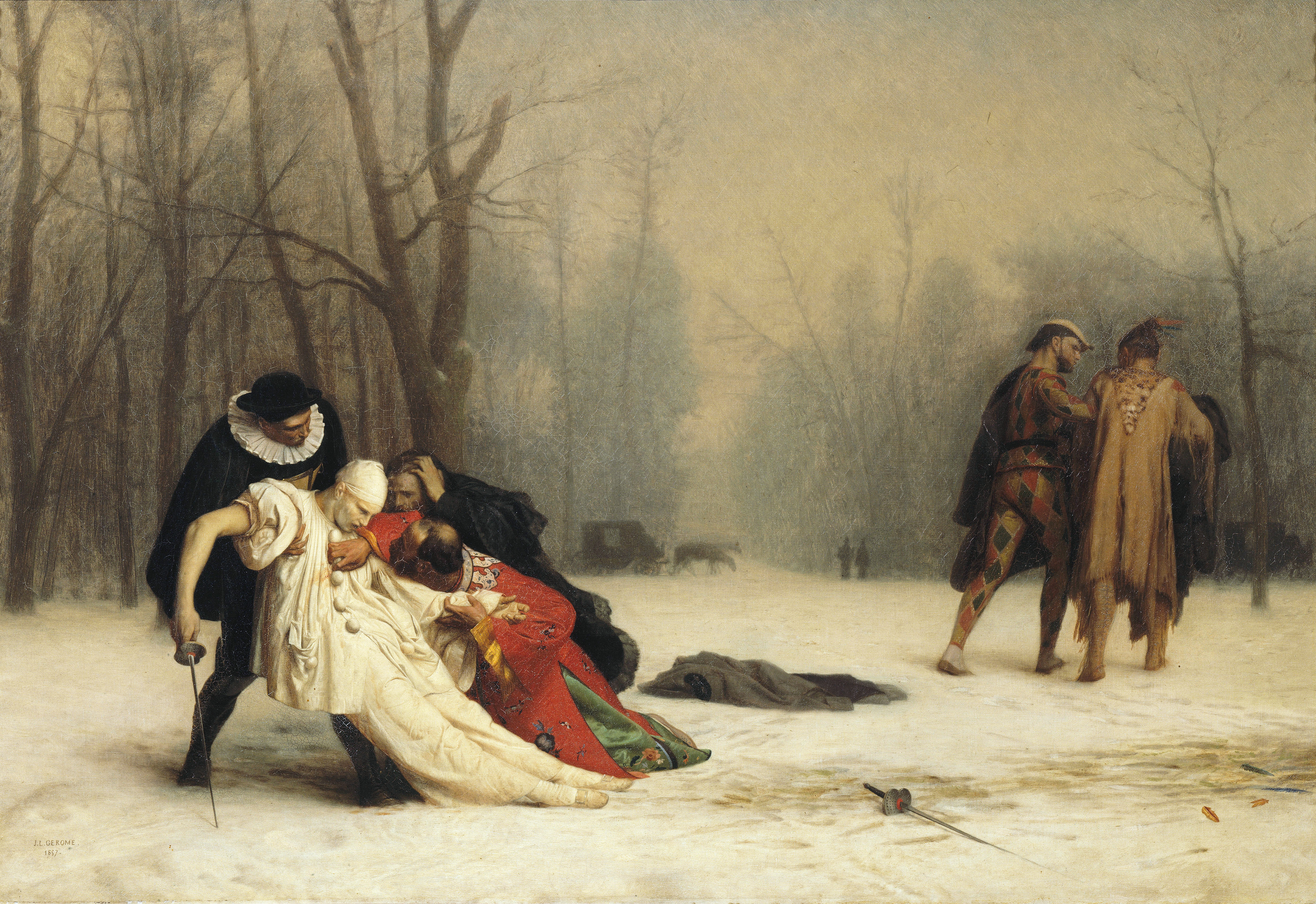 Jean-Léon Gérôme, Suites d'un bal masqué