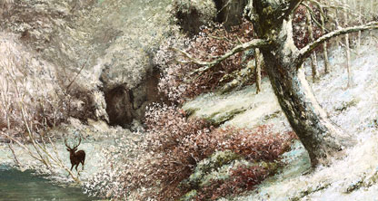 De Artibus Sequanis, Gustave Courbet, Paysage d'hiver, la gorge aux loups