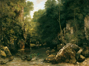 De Artibus Sequanis, Gustave Courbet, Le Ruisseau couvert