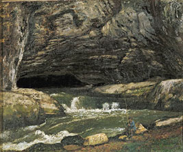 De Artibus Sequanis, Gustave Courbet, La Grotte sarrazine