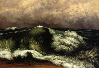 De Artibus Sequanis, Gustave Courbet, La Vague