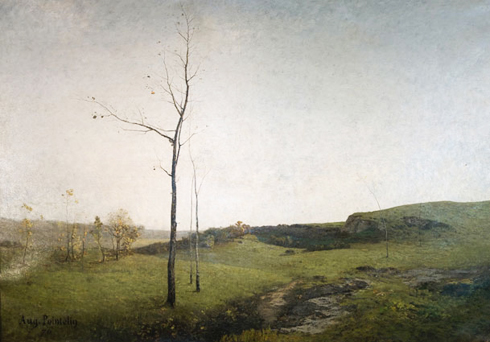Auguste Pointelin, Sur un plateau du Jura, l'automne, musée de Dole, Jura, France