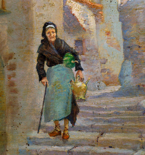 Joseph Roux, escaliers de Palalda, Amélie-les-Bains