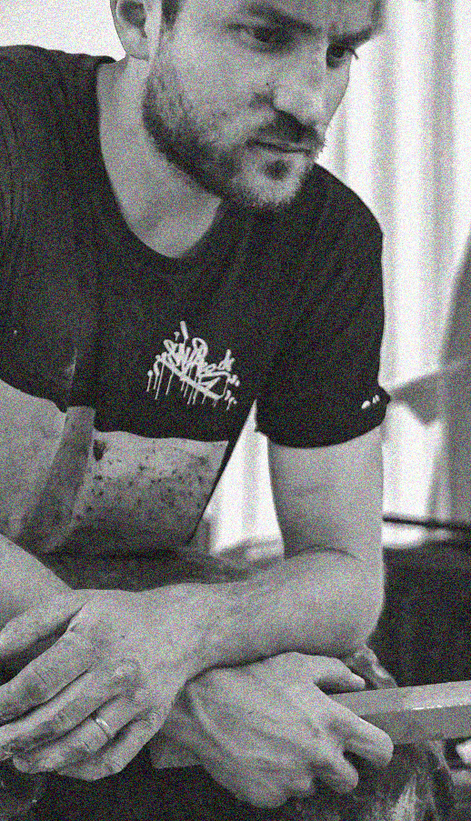 Saype, portrait
