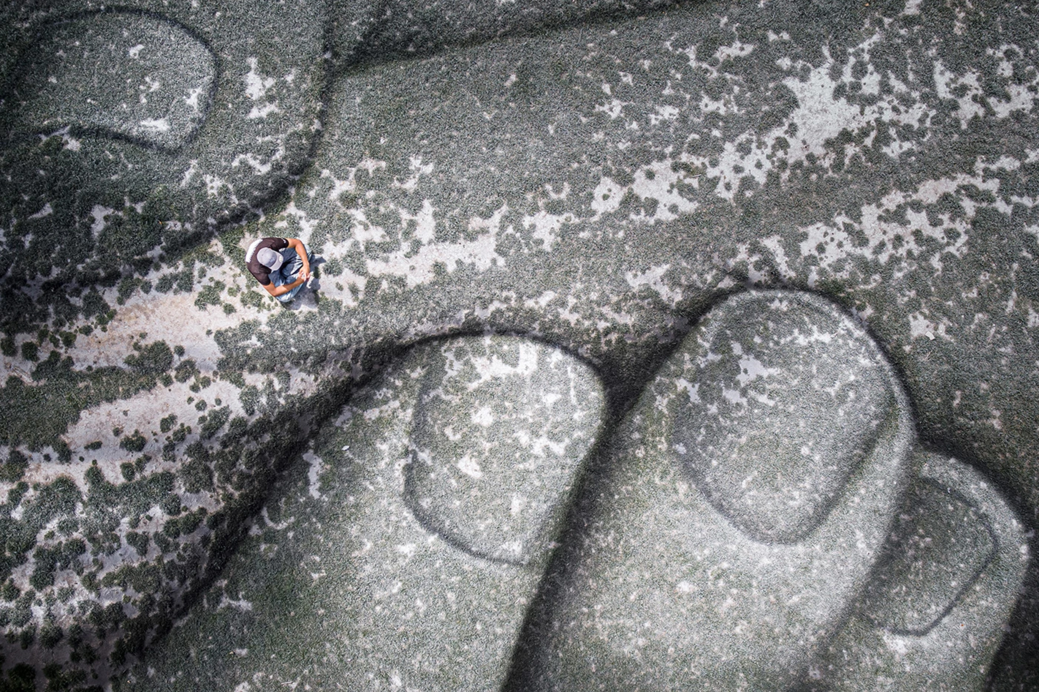 Saype, Land Art