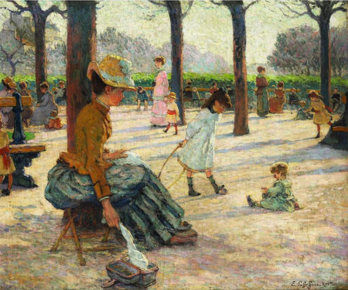 Émile Schuffenecker, Le Square du Luxembourg