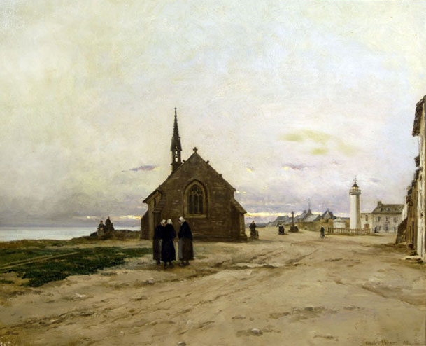 Émile Vernier, Chapelle à Concarneau