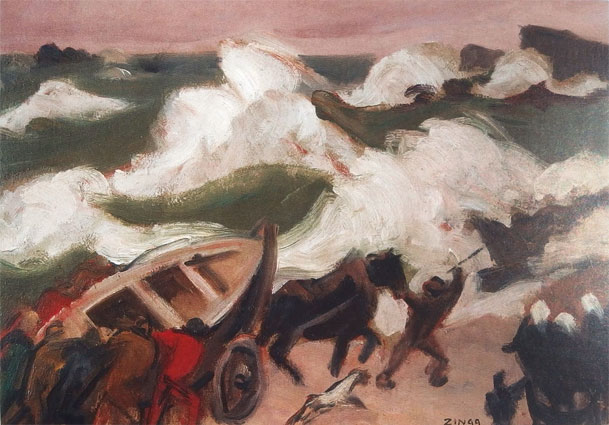 zingg, La tempête