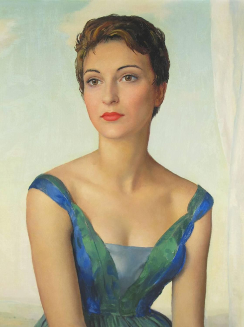 Maurice Ehlinger, Mlle France Noel, 1957