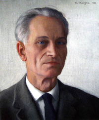 Maurice Ehlinger, autoportrait,1964